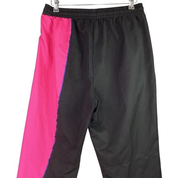 Puma Track Pants Mens L Black Pink Amg Mercedes Benz Petronas Woven Athletic - Picture 6 of 11